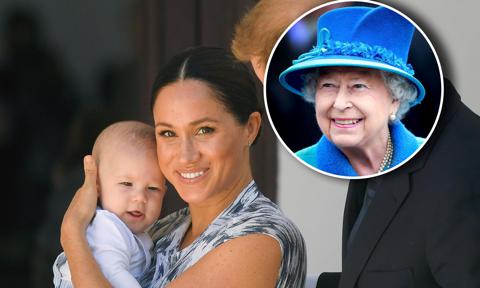 Meghan Markle and baby Archie video call Queen Elizabeth for her birthday