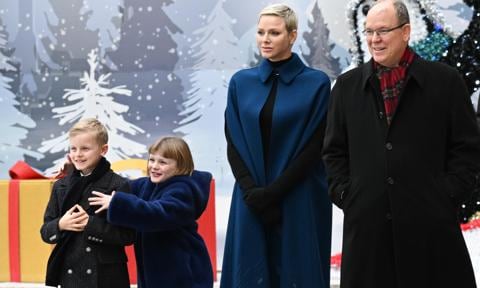 Prince Albert opens up about holiday shopping for twins and Christmas plans